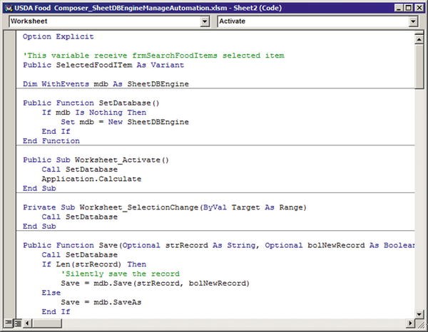 Creating And Setting A Worksheet Database Class Springerlink