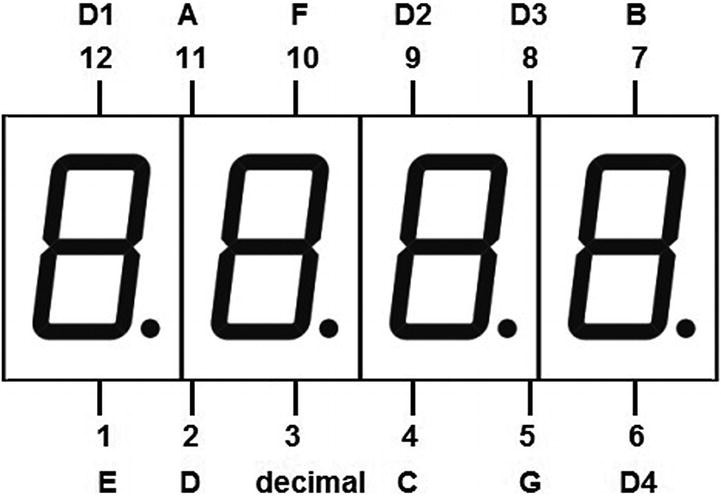 56 11 35 10. Семисегментный индикатор распиновка. Индикатор 5461as распиновка. Дисплей 7-сегментный 4 распиновка. 4 Разрядный 7 сегментный индикатор.