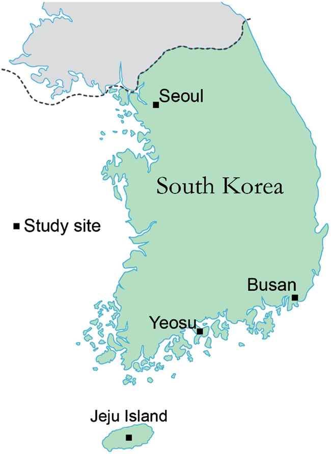 Yeosu South Korea Map Revising The Language Map Of Korea | Springerlink