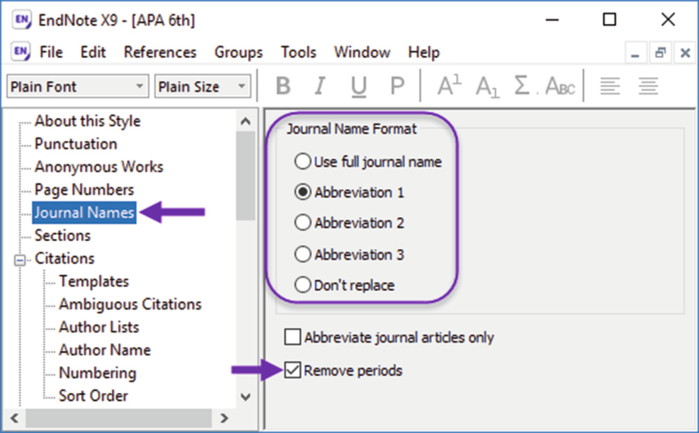 Creating Bibliographies Using Endnote Springerlink