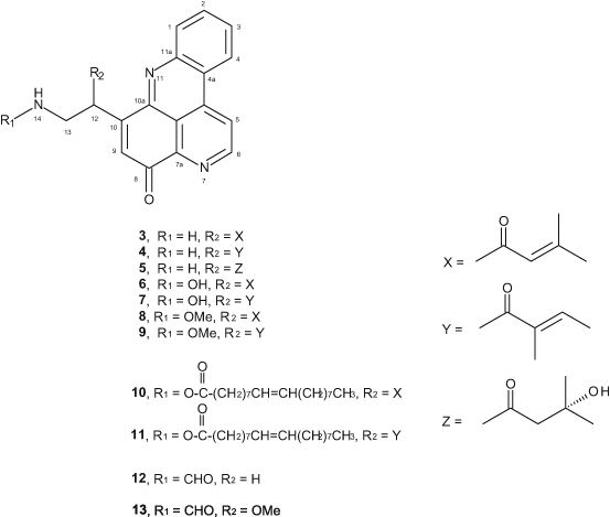 Pyridoacridine Alkaloids From Marine Origin Sources And Anticancer Activity Springerlink