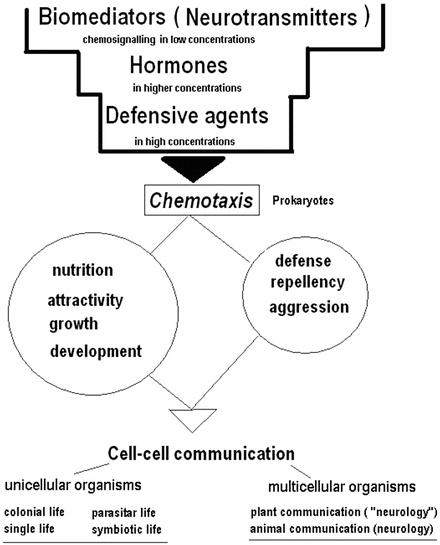 New Trends And Perspectives In The Evolution Of Neurotransmitters In Microbial Plant And Animal Cells Springerlink