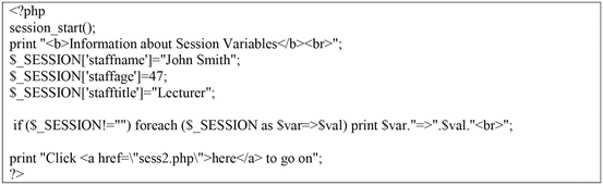 Passing Variables To A Php Script Ii Springerlink