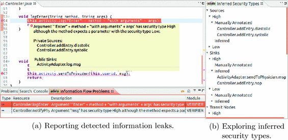 An Automatic Inference Of Minimal Security Types Springerlink