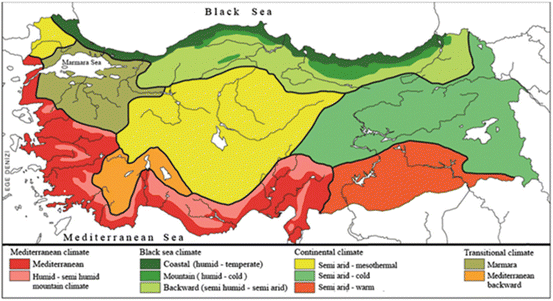 Drought Conditions in Turkey Between 2004 and 2013 Via Drought Indices ...