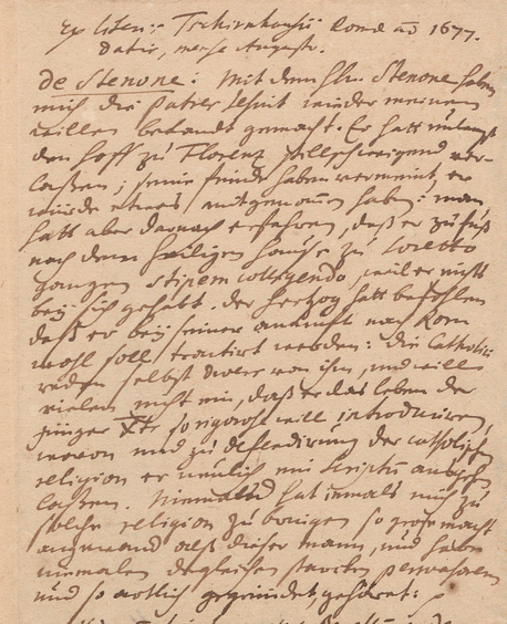 Ethos And Bioethics Of The Anatomist Niels Stensen - 