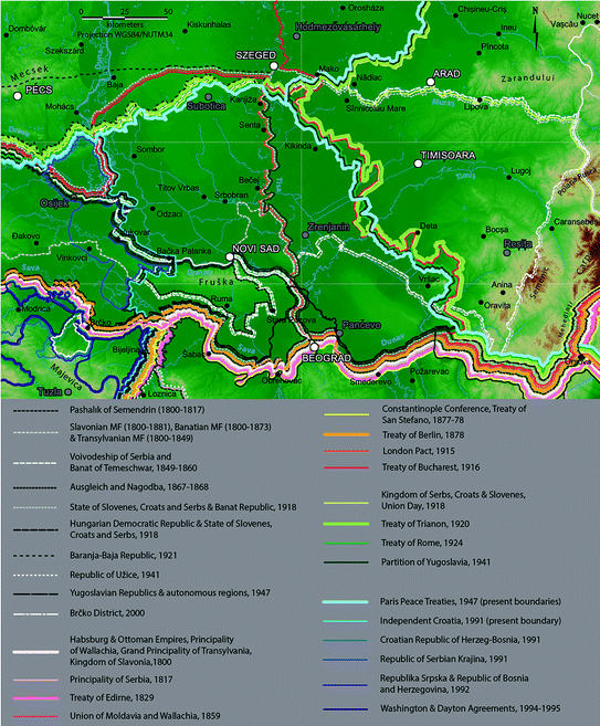 Hot Points With A Hand Lens The Process Of Local Border Sedimentation Springerlink