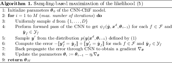 Joint Training Of Generic Cnn Crf Models With Stochastic Optimization Springerlink