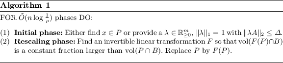 An Improved Deterministic Rescaling For Linear Programming Algorithms Springerlink
