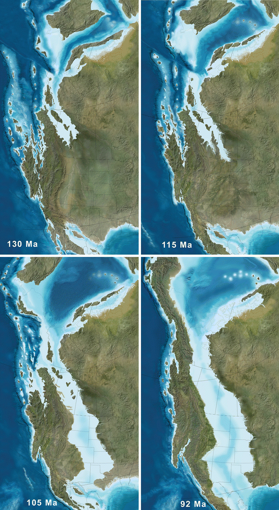 The Continental Arc Sevier Orogeny Western Interior Seaway