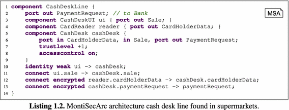 Systematic Language Extension Mechanisms For The Montiarc