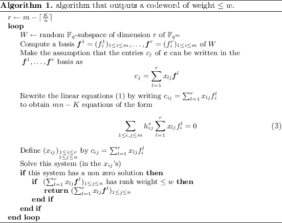 Identity Based Encryption From Codes With Rank Metric Springerlink