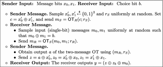 Statistical Witness Indistinguishability And More In Two Messages Springerlink