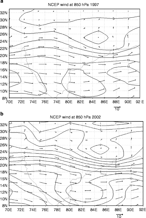 Simulation Of Indian Summer Monsoon Circulation With Regional Climate Model For Enso And Drought Years Over India Springerlink Simulation Of Indian Summer Monsoon Circulation With Regional Climate Model For Enso And Drought Years Over India Springerlink