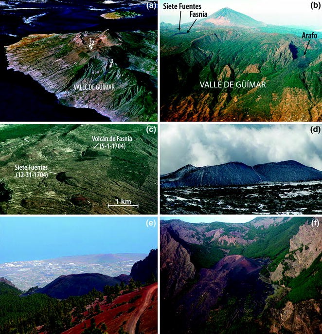 The Last 2 Ky Of Eruptive Activity Of The Teide Volcanic Complex Features And Trends Springerlink