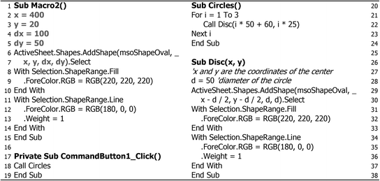 Makros Mit Visual Basic Springerlink
