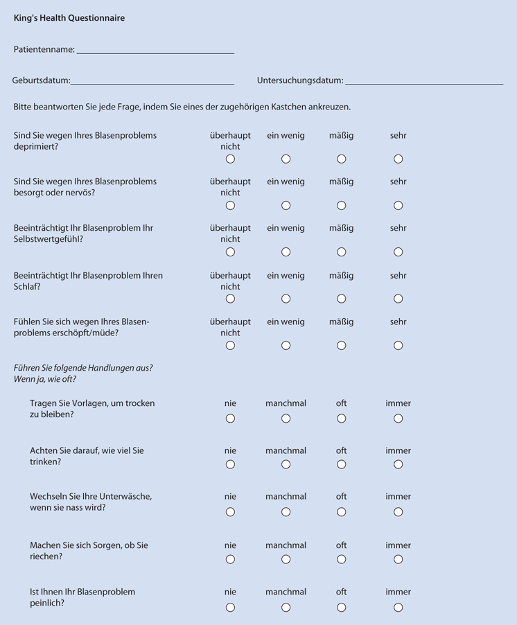 Harninkontinenz Im Erwachsenenalter Springerlink