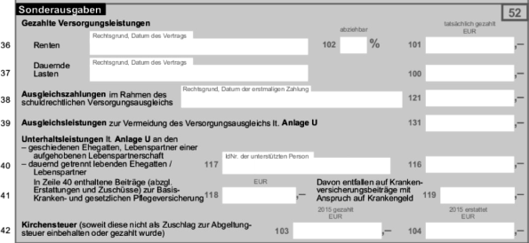 Steuerklarung Formulare Und Kirchlicher Haushalt Springerlink