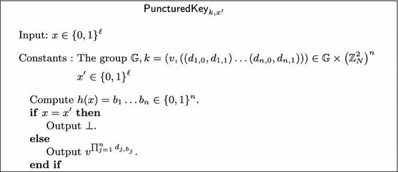 Adaptively Secure Puncturable Pseudorandom Functions In The Standard Model Springerlink