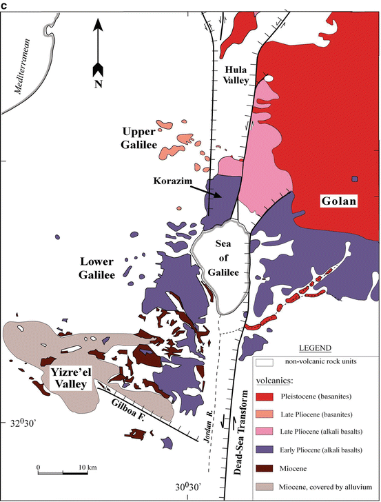 The Dead Sea Transform And The Volcanism In Northwestern - 