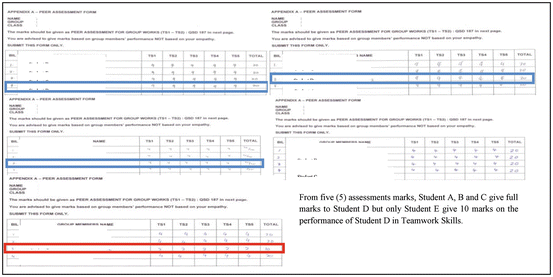 Peer Evaluation System in Team Work Skills Assessment  SpringerLink
