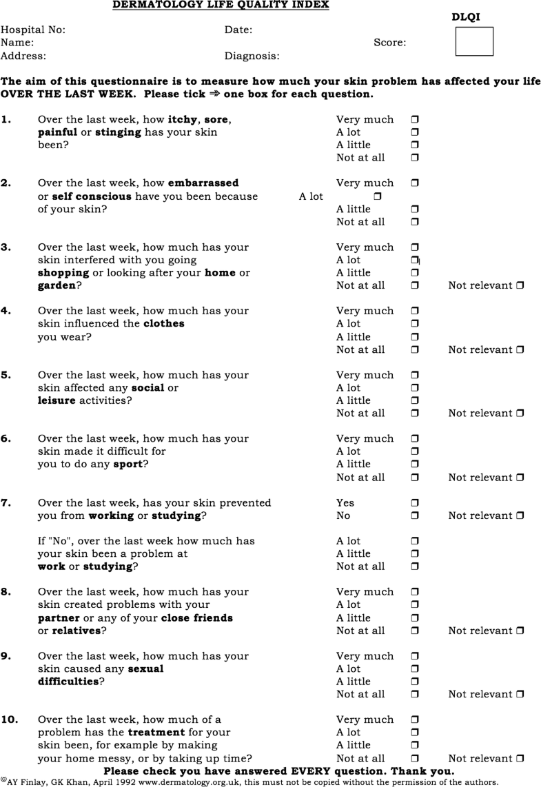 Atopic Dermatitis Outcome Measures | SpringerLink