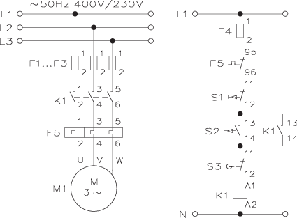 Schaltplan Symbole Sicherungsautomat - Wiring Diagram
