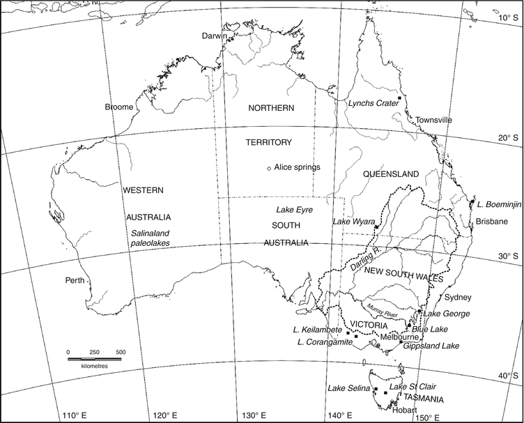 Lakes In Australia Map Australia, Climate And Lakes | Springerlink