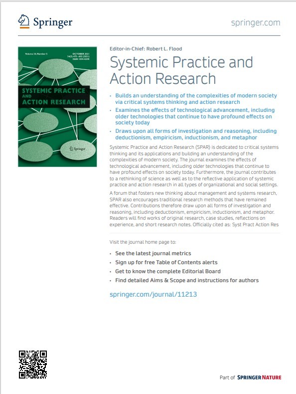 Preview for Systemic Practice and Action Research flyer