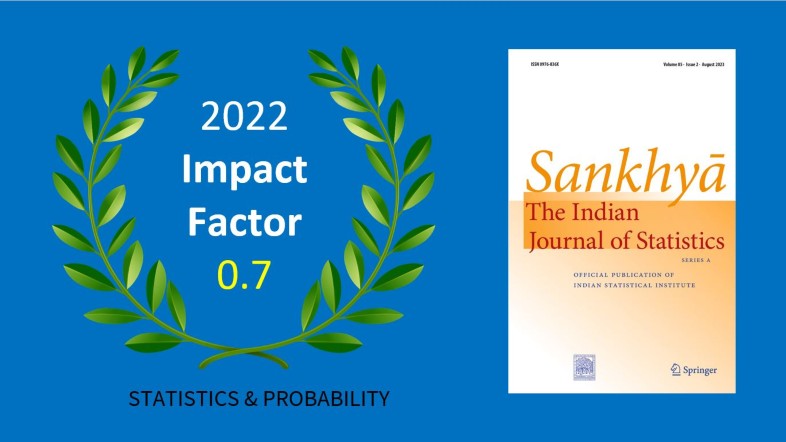 Sankhya A is celebrating its first Impact Factor