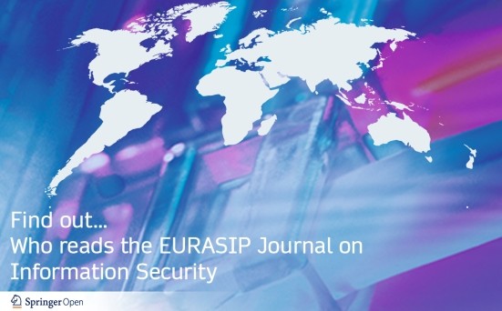 Who reads the EURASIP Journal on Information Security