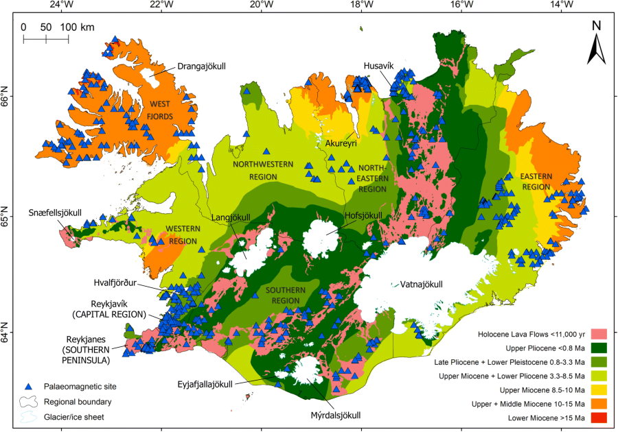 The Iceland Palaeomagnetism Database (ICEPMAG) | Earth, Planets and ...