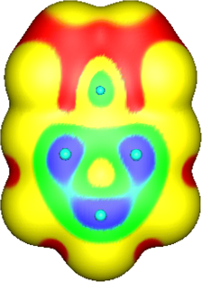 visual representation of electronegativity