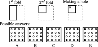 paper folding problem solving