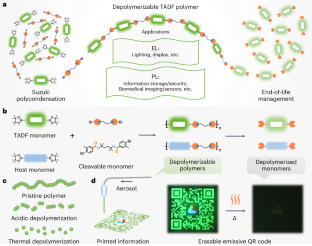 生分解性発光ポリマーで電子廃棄物削減に取り組むアルゴンヌ主導の研究(Argonne-led research working toward reducing electronic waste with biodegradable luminescent polymers) 生分解性発光ポリマーで電子廃棄物削減に取り組むアルゴンヌ主導の研究(Argonne-led research working toward reducing electronic waste with biodegradable luminescent polymers)