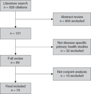 conjoint analysis literature review