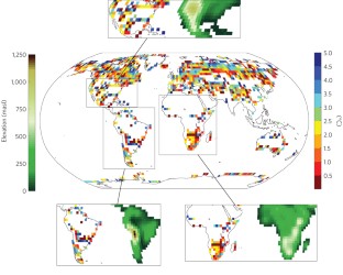 Pace of shifts in climate regions increases with global temperature