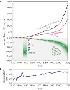 Substantial global carbon uptake by cement carbonation | Nature Geoscience