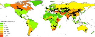 The global distribution of Bacillus anthracis and associated anthrax ...