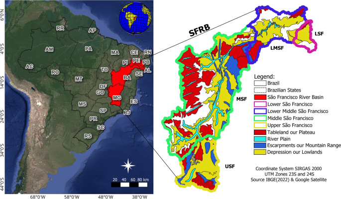 Lightning Behavior and Its Relationship with Topography, Precipitation, and Land Use in the São Francisco River Basin - Pure and Applied Geophysics