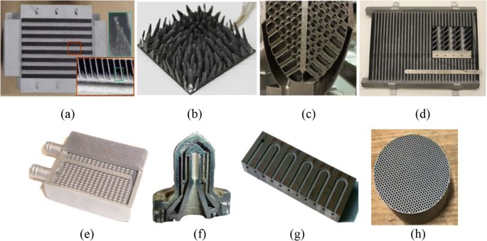 Additively manufactured heat exchangers: a review on opportunities and  challenges