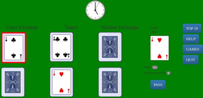 Interchange Solitaire - Jogue Online