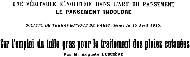 Auguste and Louis Lumière, inventors at the service of the suffering |  European Journal of Plastic Surgery