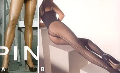Comparison between a straight, shapeless legs and b bowed legs. As