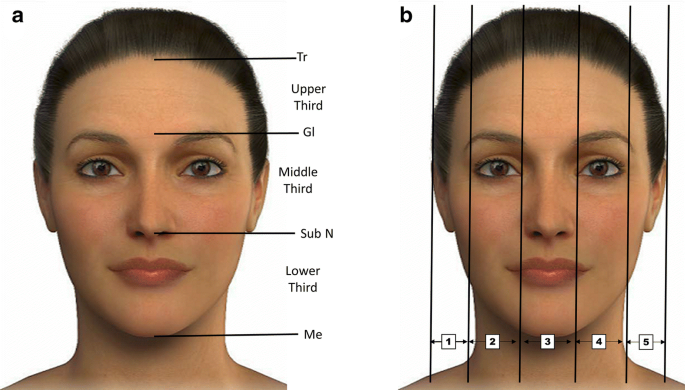AB face technique treatment plan for the heart-shaped face. It is