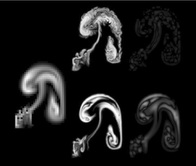 A density-accurate tracking solution for smoke upresolution