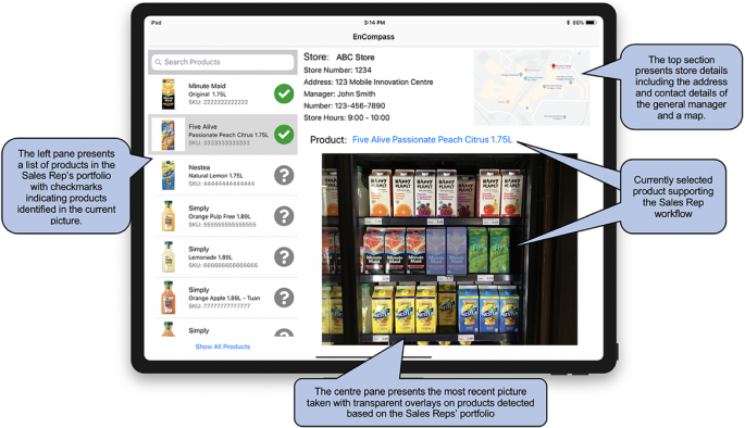 A Deep Learning Computer Vision Ipad