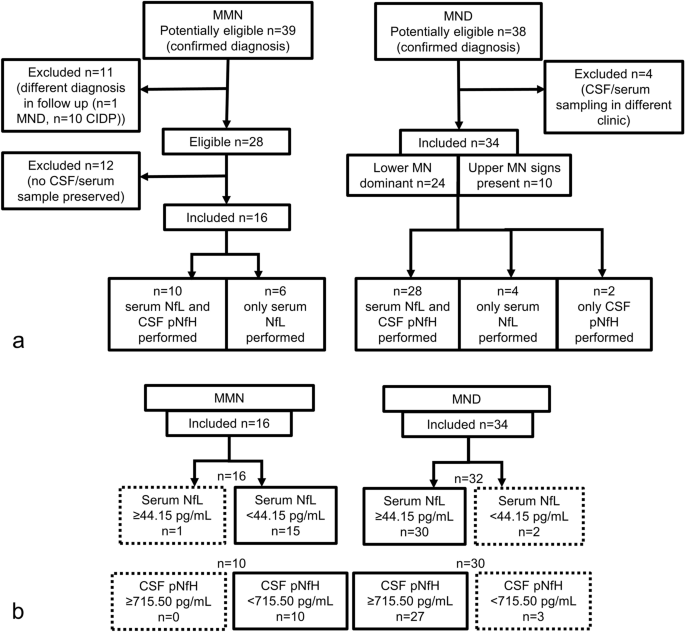 Diagnostic value of neurofilaments in differentiating motor neuron disease from multifocal motor neuropathy