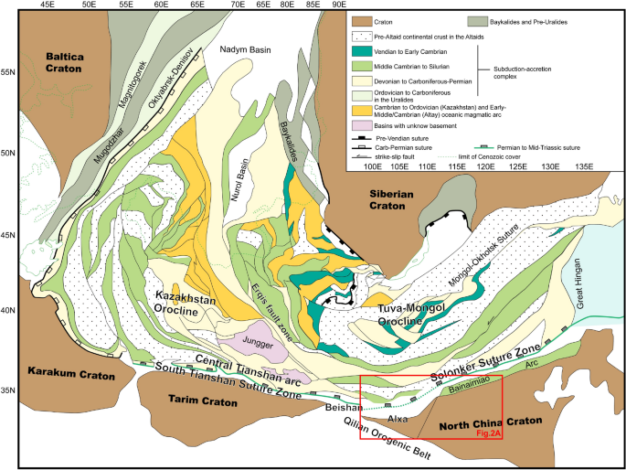 The Central Asian Orogenic Belt (CAOB) during Late Devonian: new