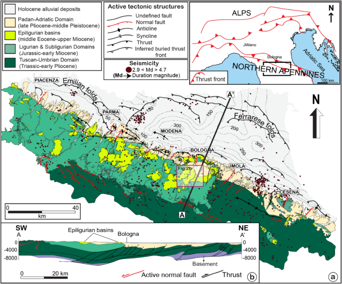 PDF) Late Miocene shortening of the Northern Apennines back-arc